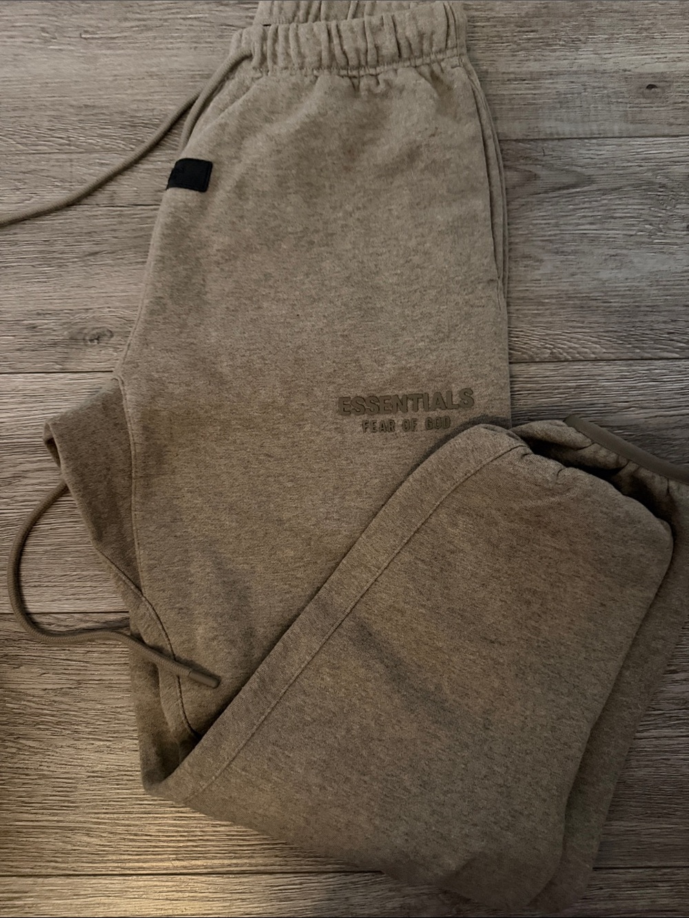 Essentials Men's Sand Beige Jogger Sweatpants